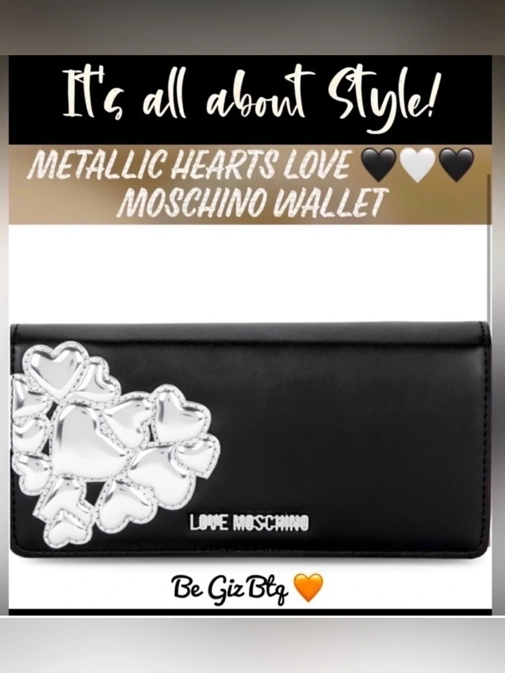 🆕 Authentic Love Moschino Wallet 🆑 At Awesome Prices To Buy Now & Save